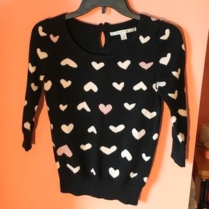 Heart Pattern Sweater
